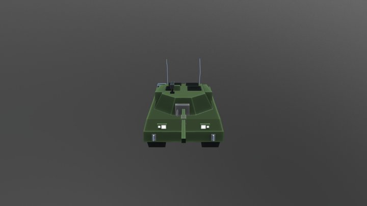 Tank 3D Model