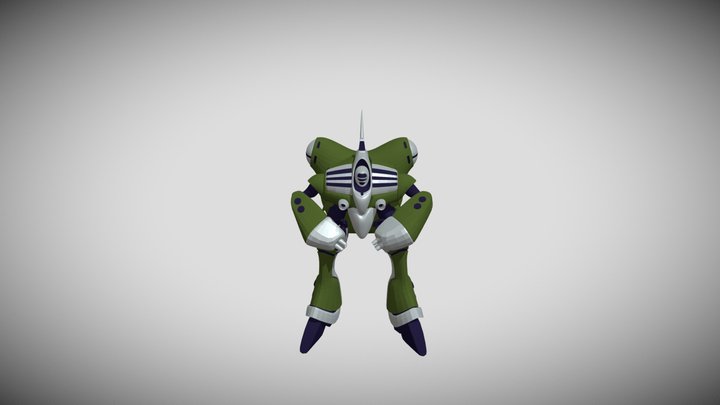 Queadluun Rau a.k.a. Miriyas's Battlepod 3D Model