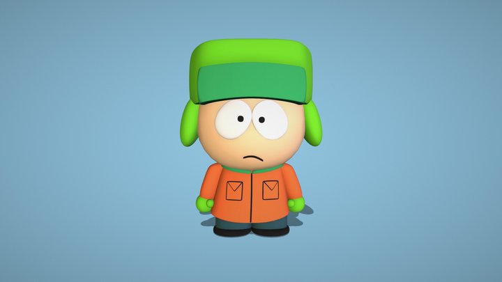 Kyle South Park 3D Model 3D Model
