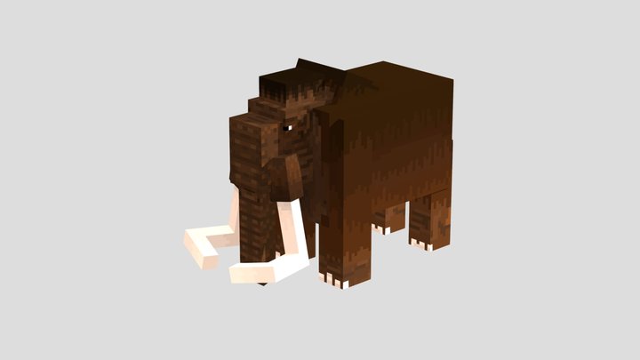 Woolly Mammoth (Mammuthus Primigenus) 3D Model