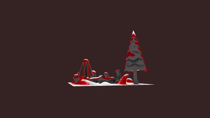 Haunted Woods 3D Model