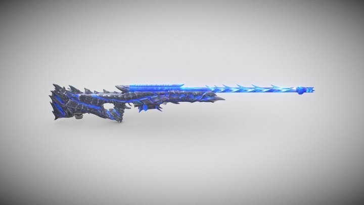 AWM Godzilla pubg 3D Model