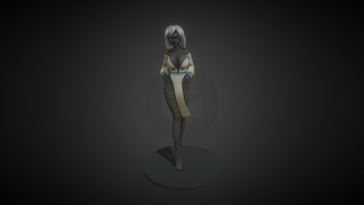 Original character for T2893 3D Model