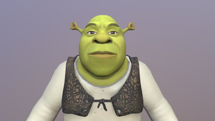 Shrek 3D Model