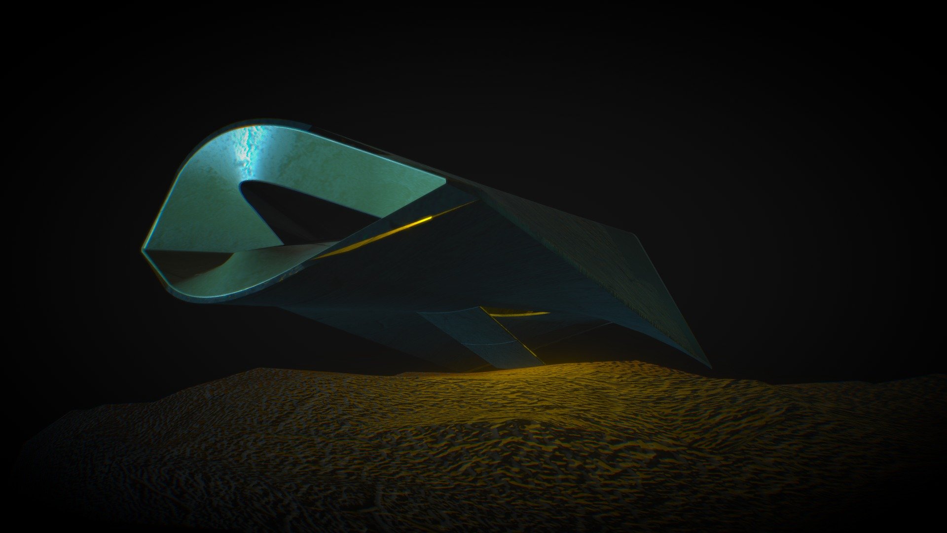 Green Flyer on Comet