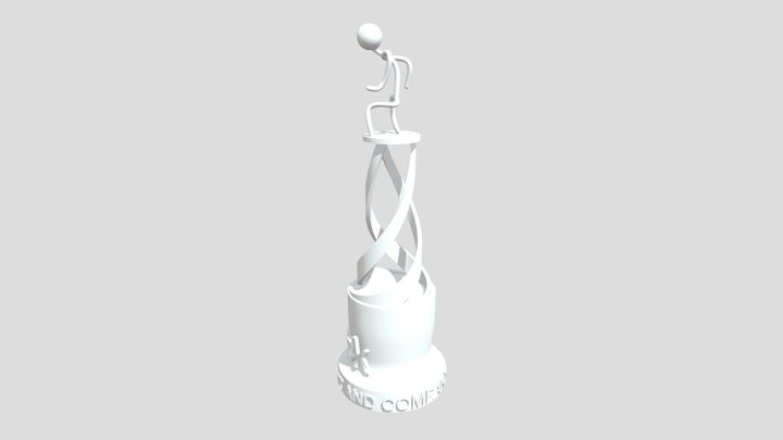 Hollow Trophy 3D Model