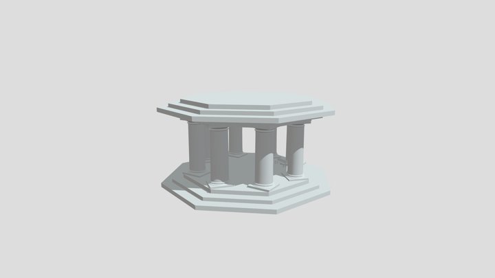 Praski Trenton 33242081 Wk3 Doric Pillar 3D Model