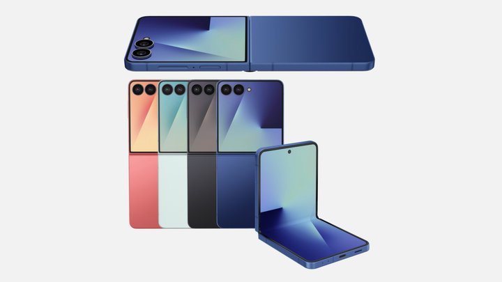 Samsung Galaxy Z Flip 7 All colors – Free 3D Model STL