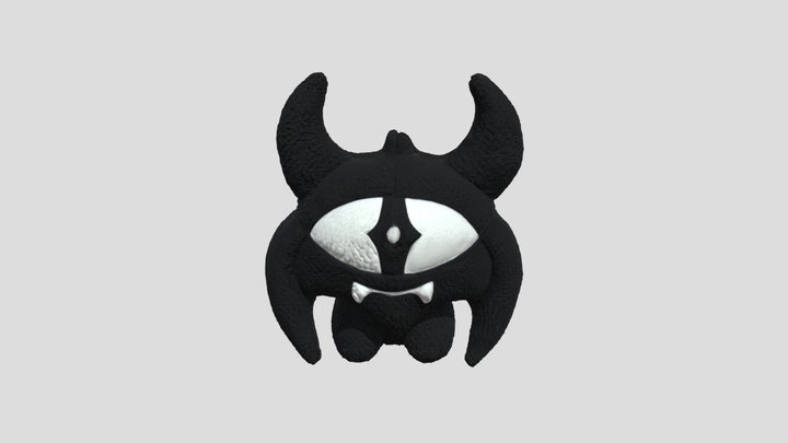 Cuddly Demon Plush 3D Model