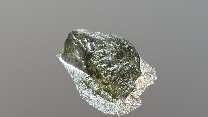 Rock_Winter_001 3D Model
