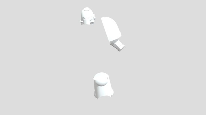 Space Marine 3D Model