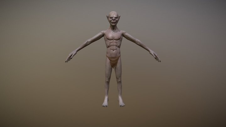 Ghoul 3D Model