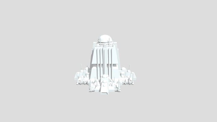Neo Haghia Spohia Work In Progress 3D Model