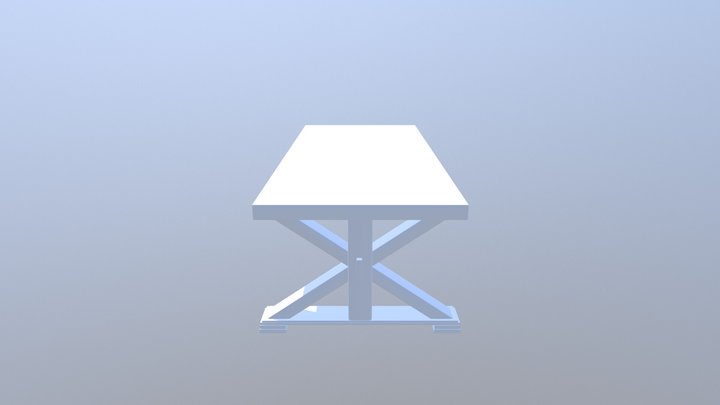 Primeira Mesa 3D Model