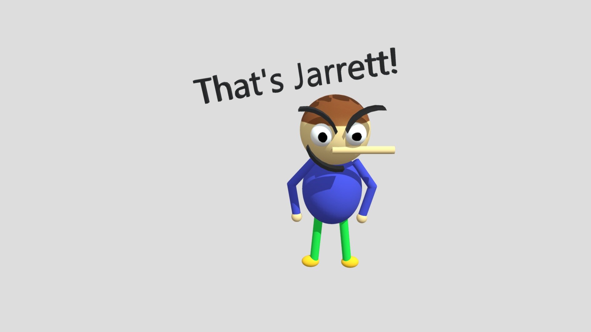 OG Fat Jarrett - 3D model by Wakkey (@corianpointer638) [78e05f5 ...