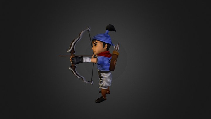 human_archer.fbx 3D Model