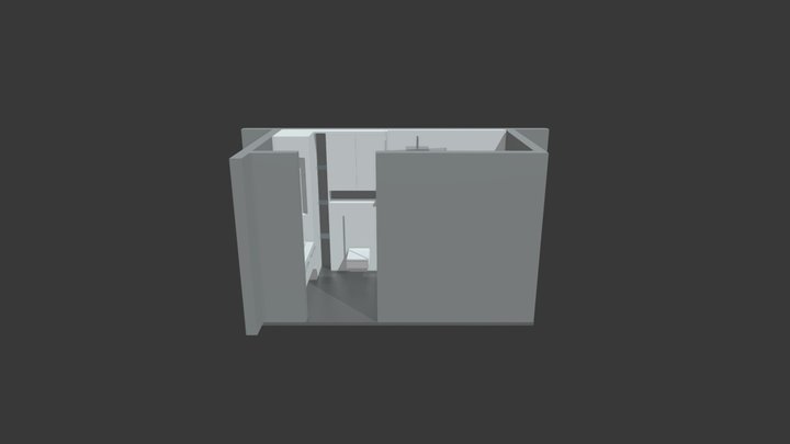 Toilet B 3D Model
