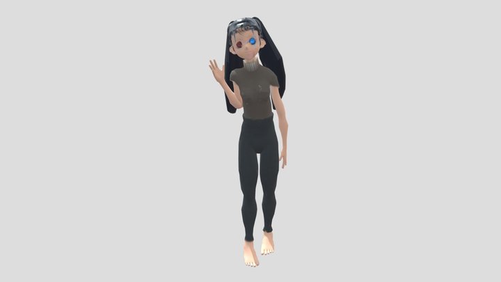 Android Girl 3D Model