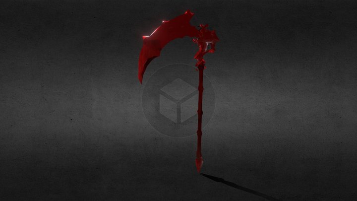 Scythe Fantasy Pickaxe (Coming Soon) 3D Model