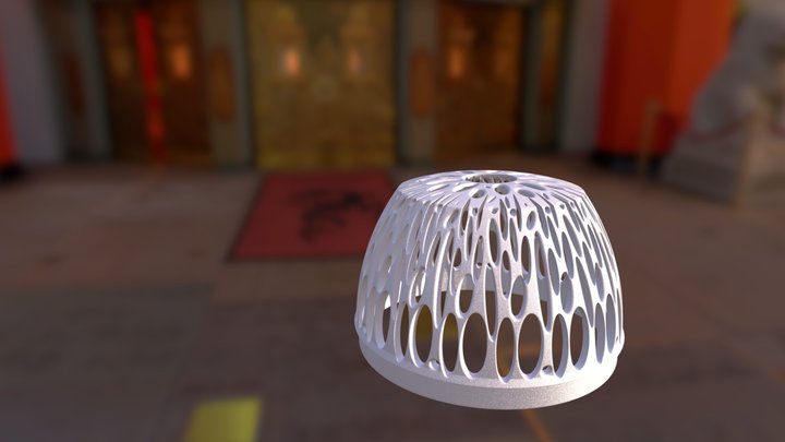 Lamp Shade: Web Shadows 3D Model