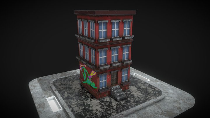 Building Cartoon 3D Model