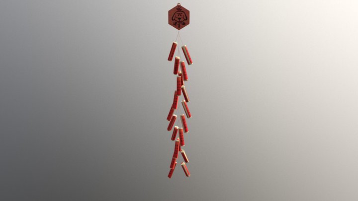 firecracker<0203> 3D Model