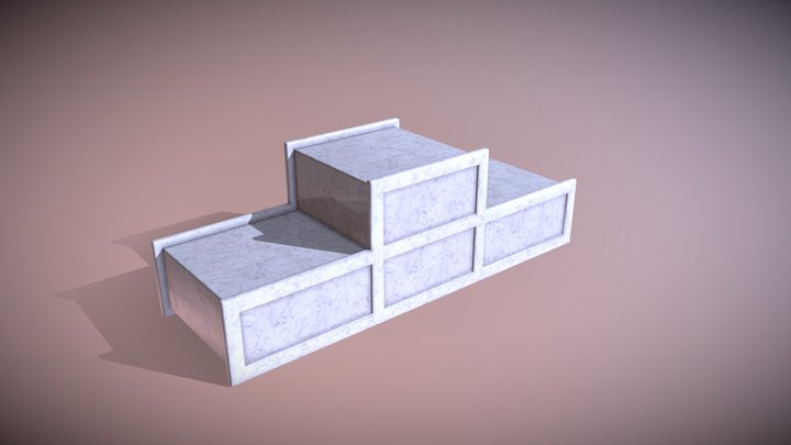 Podium 3D Model
