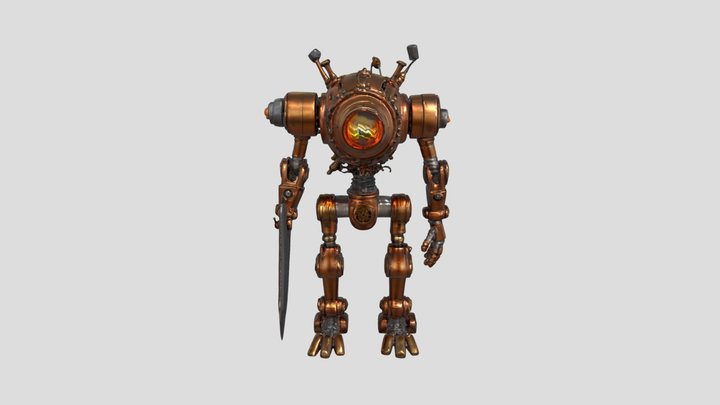 Guardian Automaton 3D Model