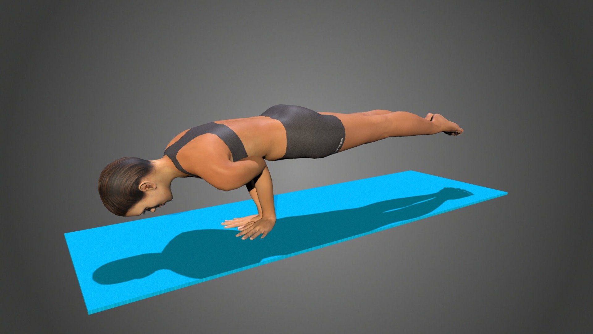 Yoga Pose - Hamsasana