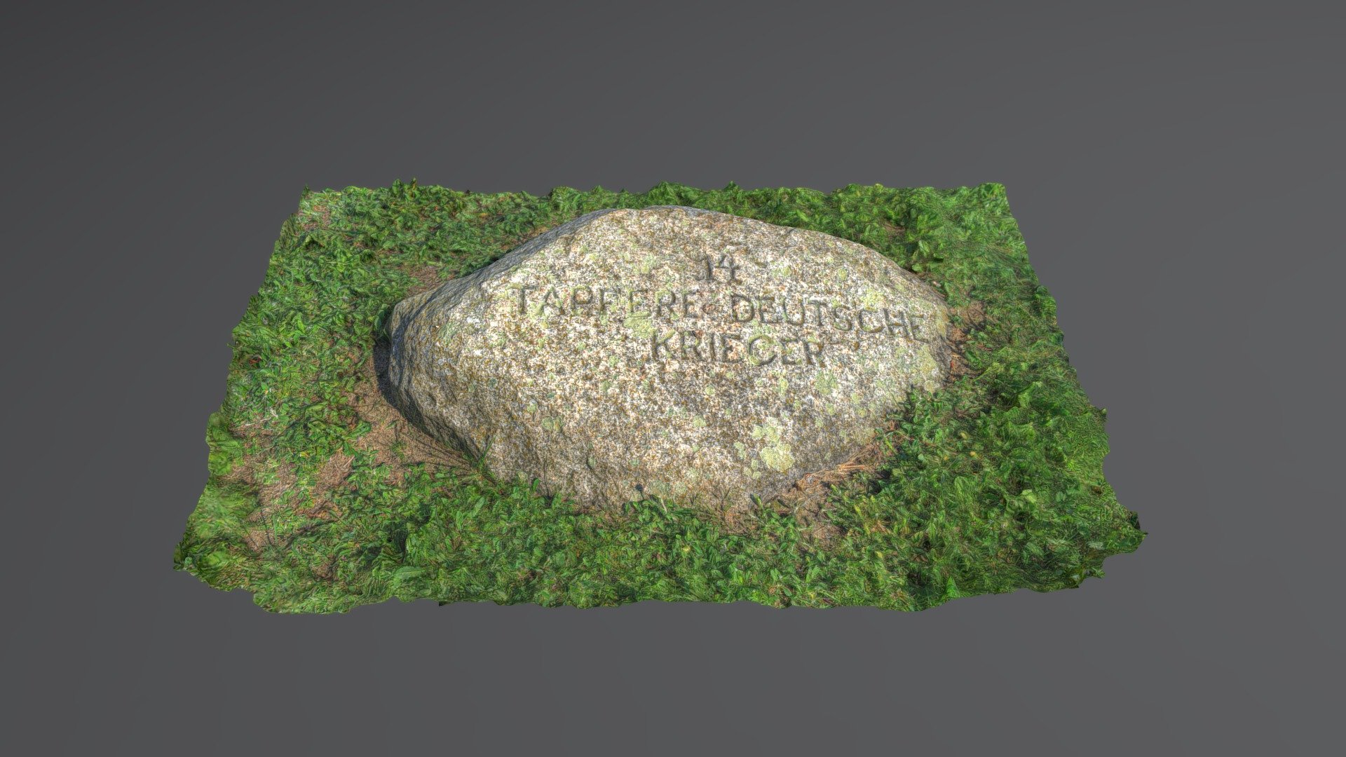 Memorial stone