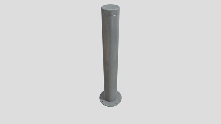 Bollard #3a 3D Model