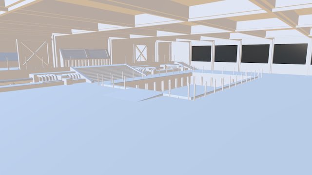 Room Design Sci FI 3D Model