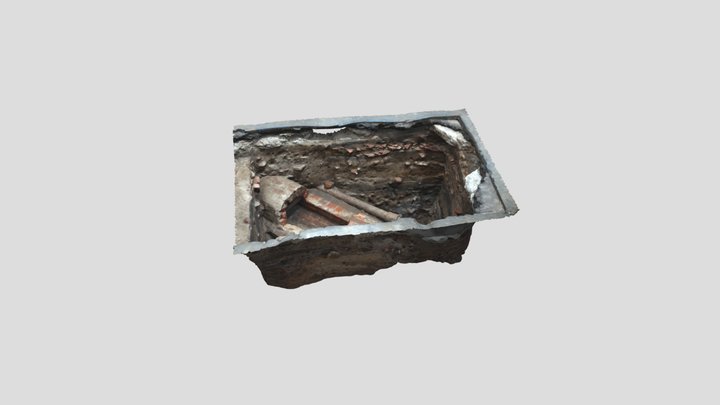 Model wykopu 3D Model