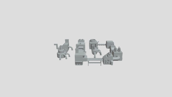 Factory 3D Model
