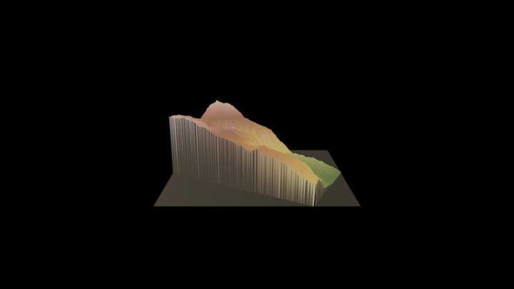 Barranco Gorgol 3D Model