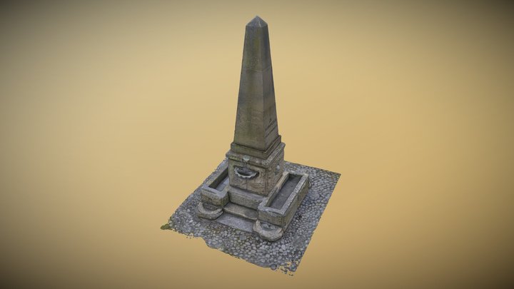 Charles Meredith monument, Hobart 3D Model