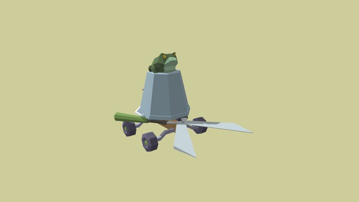 Frogpot 3D Model