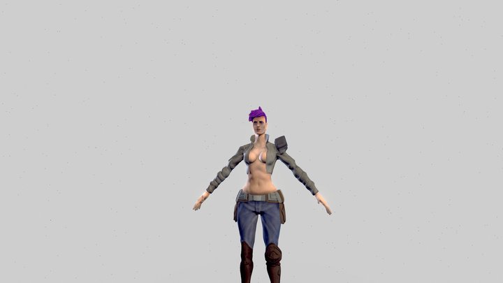 'Siren' Style 3D Model