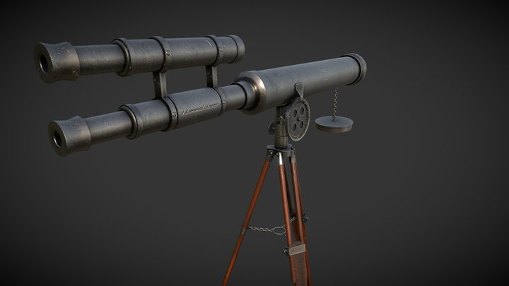 Telescope 3D Model