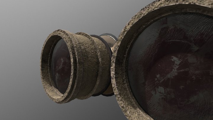 ulleres steampunk 3D Model