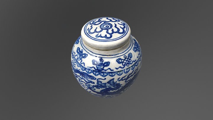 Chinese porcelain 3D Model