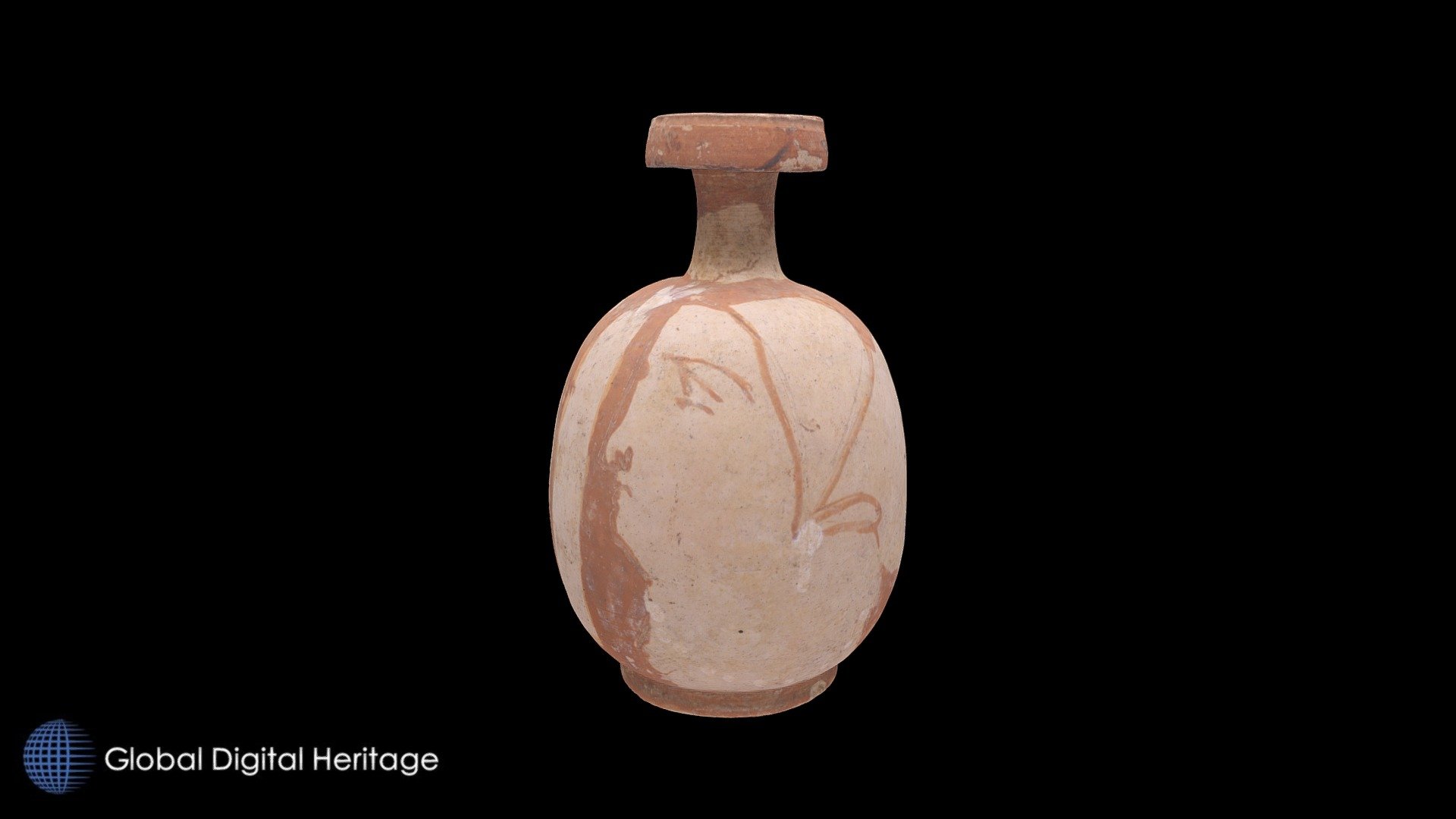 Aryballos with red figures, Camarina, Sicily