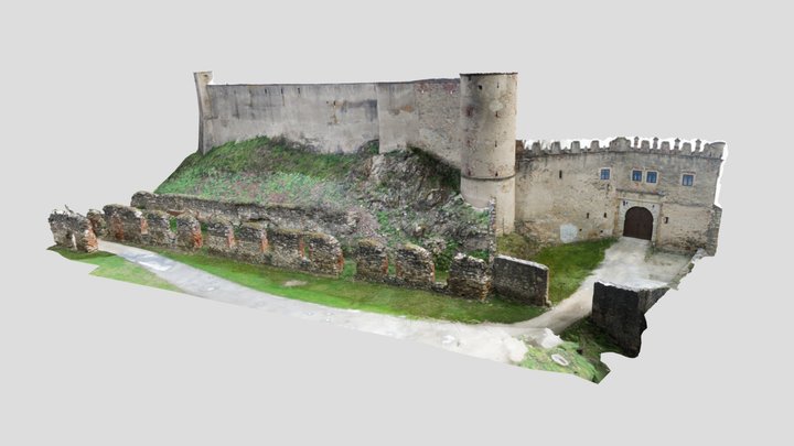 Boskovice -barokní konirna 3D Model