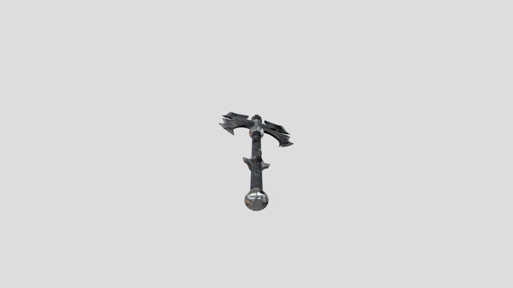 Mk Axe Lowpoly 025