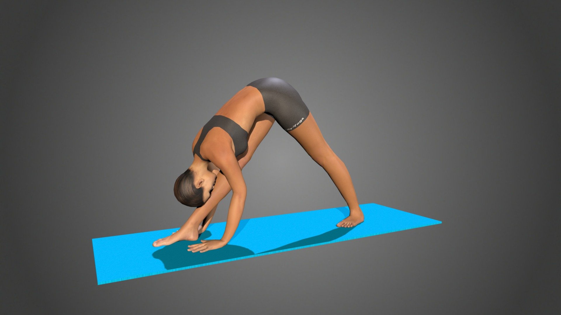 Yoga Pose Parsvottanasana