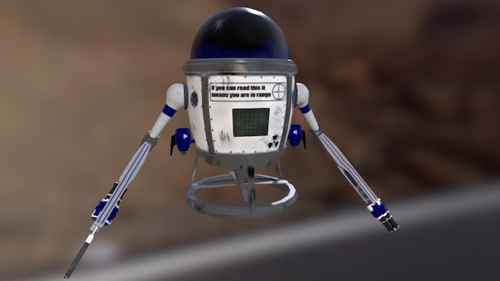 Turbo Jet Drone 3D Model