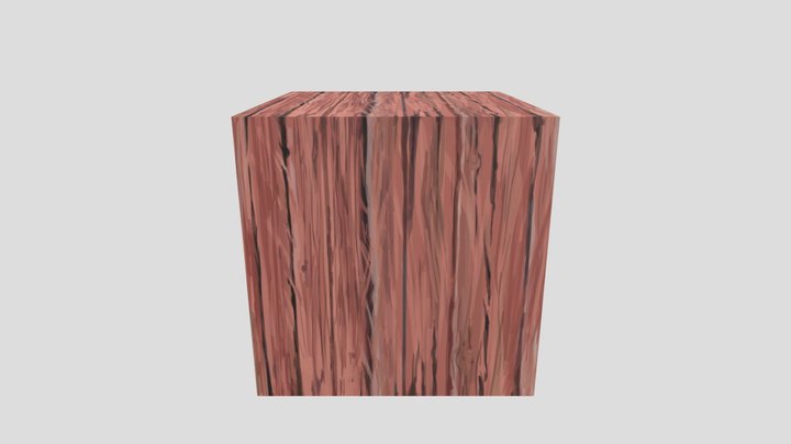 box_Wood 3D Model