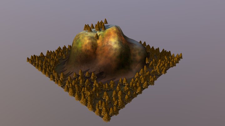 Mountain 3D Model
