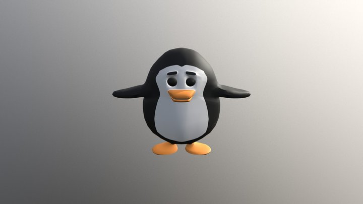 Sigmund the Penguin 3D Model