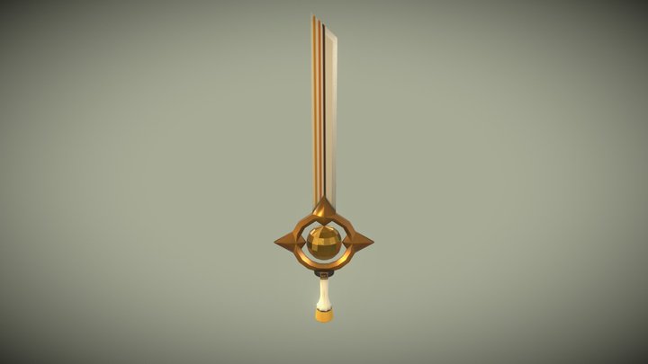 70's Sword 3D Model